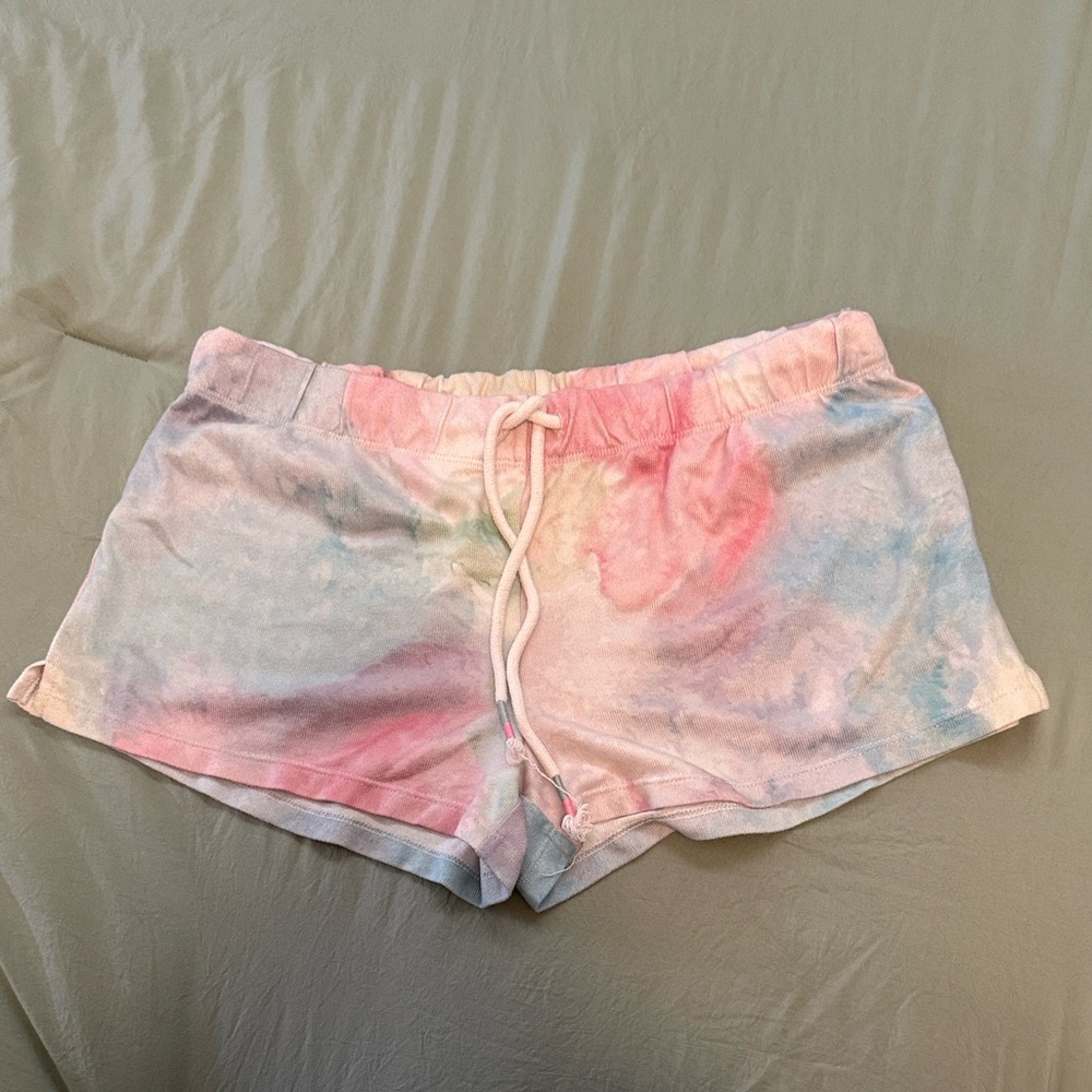 P.J. Salvage Pastel Tie-Dye Shorts
